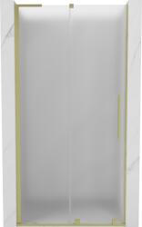 Mexen Velar L ușă de duș glisantă 120 cm, înghețată, aurie periată - 871-120-003-31-55 (871-120-003-31-55)