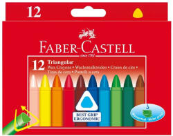 Faber-Castell Triangular vax zsírkréta 12db-os szett - Faber-Castell (120010)