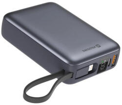 SWISSTEN POWER BANK 20 000 mAh powerbank fekete/ezüst
