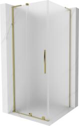 Mexen Velar L cabină de duș glisantă 110 x 110 cm, satin, auriu - 871-110-110-33-50 (871-110-110-33-50)