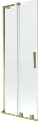 Mexen Velar L paravan de cadă de baie cu 2 aripi, glisant, 70 x 150 cm, transparent, auriu - 896-070-003-01-50 (896-070-003-01-50)