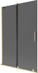 Mexen Velar L paravan de duș cu 2 uși glisante 120 x 150 cm, grafit, auriu mat - 896-120-003-41-55 (896-120-003-41-55)