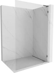 Mexen Lunar L perete duș Walk-in dreapta 60 x 200 cm, transparent 8 mm, gri pistol periat - 830L-060-000-66-00-P (830L-060-000-66-00-P)