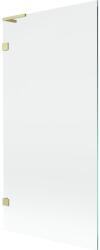 Mexen Lunar L paravan cadă cu 1 panou 90 x 150 cm, transparent, auriu periat - 897L-090-000-55-00 (897L-090-000-55-00)
