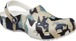 Crocs Geo Camo Clog papucs Cipőméret (EU): 45-46 / fehér/fekete