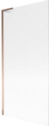 Mexen Next L paravan de baie cu un singur panou 90 x 150 cm, dungi, aur roz - 895-090-000-03-09-60 (895-090-000-03-09-60)