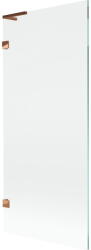 Mexen Lunar L paravan de baie cu 1 panou 80 x 150 cm, transparent, aur roz - 897L-080-000-60-00 (897L-080-000-60-00)