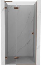Mexen Lunar L ușă de duș batantă stânga 115 cm, transparent, aur roz - 834L-115-000-60-00-L (834L-115-000-60-00-L)