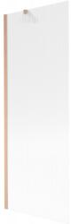 Mexen Next paravan de baie cu 1 canat 70 x 150 cm, dungi, cupru periat - 895-070-000-00-09-65 (895-070-000-00-09-65)