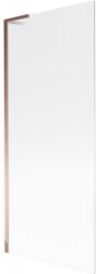 Mexen Next L paravan de baie cu 1 panou 80 x 150 cm, dungi, aur roz - 895-080-000-03-09-60 (895-080-000-03-09-60)