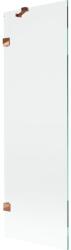 Mexen Lunar paravan de cadă cu un singur panou 60 x 150 cm, transparent, aur roz - 897-060-000-60-00 (897-060-000-60-00)