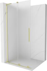 Mexen Velar L perete de duș glisant Walk-in 90 x 200 cm, înghețat 8 mm, auriu periat - 871-090-003-33-55 (871-090-003-33-55)