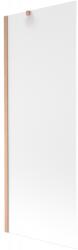 Mexen Next paravan de duș cu 1 panou 70 x 150 cm, sticlă cu efect de gheață, cupru periat - 895-070-000-00-30-65 (895-070-000-00-30-65)