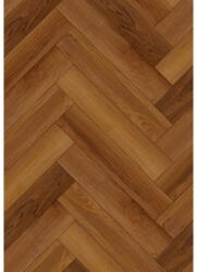 Mexen Lubbock probă de podele vinil impletis SPC 6, 5 mm, substrat IPEX 1, 5 mm, 4 V-Fuga, Teak - F1186-S (F1186-S)