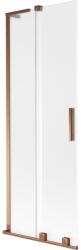 Mexen Velar L paravan de duș cu 2 uși glisante 75 x 150 cm, mat, aur roz - 896-075-003-31-60 (896-075-003-31-60)