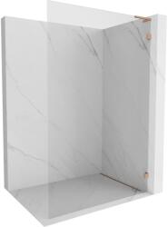 Mexen Lunar L perete de duș Walk-in dreapta 110 x 200 cm, transparent 8 mm, cupru periat - 830L-110-000-65-00-P (830L-110-000-65-00-P)