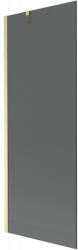 Mexen Next paravan pentru cadă 1-canată 70 x 150 cm, grafit, auriu periat - 895-070-000-00-40-55 (895-070-000-00-40-55)
