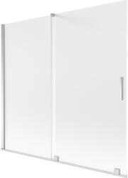 Mexen Velar paravan de cadă cu 2 aripi glisante 170 x 150 cm, mat, crom - 896-170-000-31-01 (896-170-000-31-01)