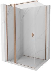 Mexen Mist T cabină de duș pivotantă 85 x 95 cm, transparentă, cupru periat - 8A4T-085-095-65-00 (8A4T-085-095-65-00)