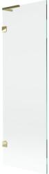 Mexen Lunar L paravan de baie cu 1 canată 60 x 150 cm, transparent, auriu - 897L-060-000-50-00 (897L-060-000-50-00)