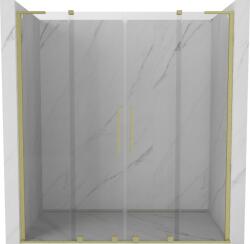 Mexen Velar L Duo uși de duș glisante 170 cm, transparent, auriu periat - 871-170-003-02-55 (871-170-003-02-55)