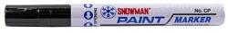 SNOWMAN Lakkmarker SNOWMAN CP-12 4, 5mm fekete (CP-12 FEKETE) - nyomtassingyen