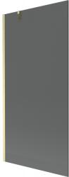 Mexen Next paravan de duș 1-canat 90 x 150 cm, grafit, auriu periat - 895-090-000-00-40-55 (895-090-000-00-40-55)