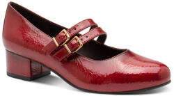 Jana női pántos piros lakk félcipő 24366-45-567 07645