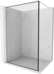 Mexen Kioto panou de duș Walk-in 50 x 200 cm, cadru negru 8 mm, nichel periat - 800-050-101-97-70 (800-050-101-97-70)