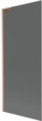 Mexen Next L panou de baie cu un singur panou 80 x 150 cm, grafit, cupru periat - 895-080-000-03-40-65 (895-080-000-03-40-65)