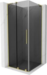 Mexen Velar L cabină de duș glisantă 90 x 90 cm, grafit, auriu periat - 871-090-090-43-55 (871-090-090-43-55)