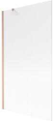 Mexen Next paravan de baie cu un singur panou 100 x 150 cm, dungi, cupru periat - 895-100-000-00-09-65 (895-100-000-00-09-65)