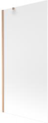 Mexen Next paravan cadă 1-canat 90 x 150 cm, înghețat, cupru periat - 895-090-000-00-30-65 (895-090-000-00-30-65)