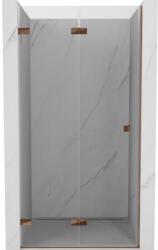 Mexen Lunar-F ușă de duș pliabilă stânga 80 cm, transparent, aur roz - 836-080-000-60-00-L (836-080-000-60-00-L)