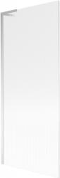 Mexen Next L paravan de baie cu un panou, 80 x 150 cm, dungi, crom - 895-080-000-03-09-01 (895-080-000-03-09-01)