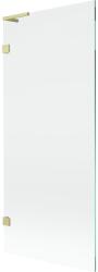 Mexen Lunar L paravan de baie cu 1 canat 80 x 150 cm, transparent, auriu periat - 897L-080-000-55-00 (897L-080-000-55-00)