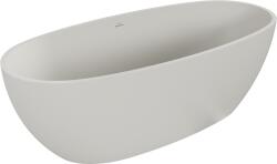 Mexen Torino cadă freestanding din conglomerat 175 x 78 cm, beton mat - 57271757861 (57271757861)