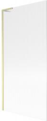 Mexen Next L paravan de baie 1-aripat 90 x 150 cm, dungi, auriu periat - 895-090-000-03-09-55 (895-090-000-03-09-55)