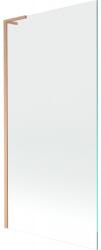 Mexen Next L paravan de baie cu 1 ușă 90 x 150 cm, transparent, cupru periat - 895-090-000-03-00-65 (895-090-000-03-00-65)