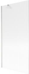 Mexen Next paravan de cadă cu 1 canat 90 x 150 cm, dungi, nichel periat - 895-090-000-00-09-97 (895-090-000-00-09-97)