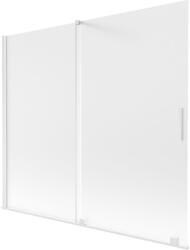 Mexen Velar paravan cadă de baie cu 2 aripi glisantă 180 x 150 cm, sticlă mată, alb - 896-180-000-31-20 (896-180-000-31-20)