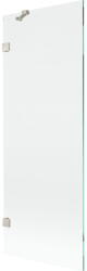 Mexen Lunar 1-szárnyú zuhanyfal 70 x 150 cm, átlátszó, kefélt nikkel - 897-070-000-97-00 (897-070-000-97-00)
