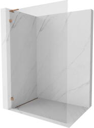 Mexen Lunar L Walk-in zuhanyfal bal 60 x 200 cm, átlátszó 8 mm, rózsaarany - 830L-060-000-60-00-L (830L-060-000-60-00-L)