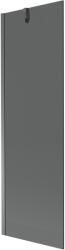 Mexen Next 1-szárnyas fürdőkád paraván 60 x 150 cm, grafit, gun metal - 895-060-000-00-40-95 (895-060-000-00-40-95)
