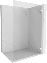 Mexen Lunar L walk-in zuhanyfal jobb 90 x 200 cm, átlátszó 8 mm, fehér - 830L-090-000-20-00-P (830L-090-000-20-00-P)