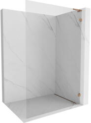 Mexen Lunar L zuhanyfal Walk-in jobb 90 x 200 cm, áttetsző 8 mm, rózsaarany - 830L-090-000-60-00-P (830L-090-000-60-00-P)