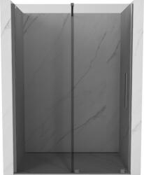 Mexen Velar 140 cm-es tolóajtós zuhanyajtó, grafit, gun metal - 871-140-000-41-95 (871-140-000-41-95)