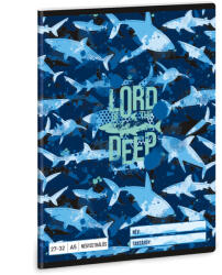 Ars Una Lord of the Deep A/5 négyzethálós füzet 27-32 (53633378) (53633378)