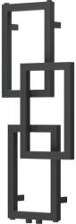 Mexen Grid dekoratív fürdőszobai radiátor 870 x 360 mm, 209 W, antracit - W215-0870-360-00-66 (W215-0870-360-00-66)