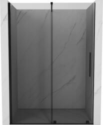 Mexen Velar tolóajtós zuhanykabin 140 cm, grafit, fekete - 871-140-000-41-70 (871-140-000-41-70)